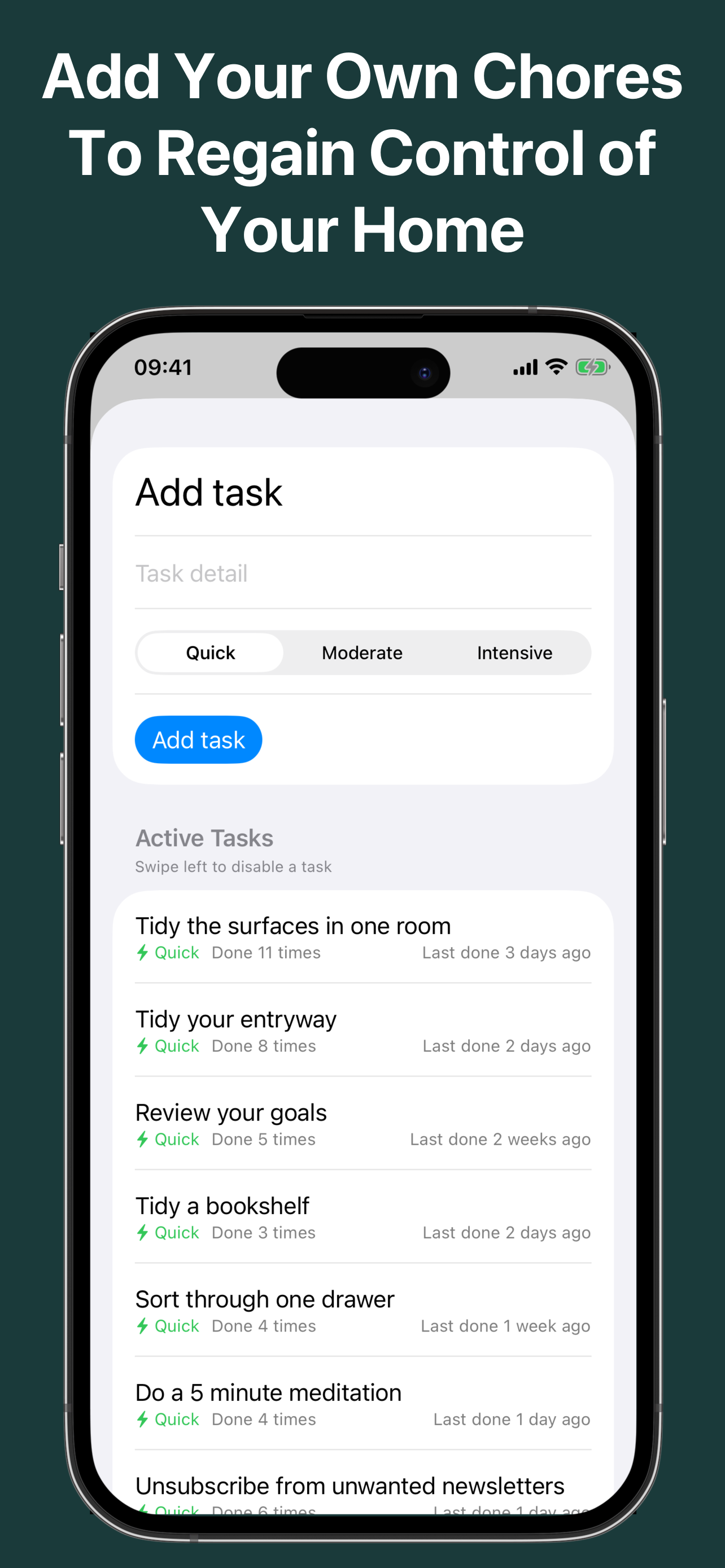 Clean Home & Mind: Chores
