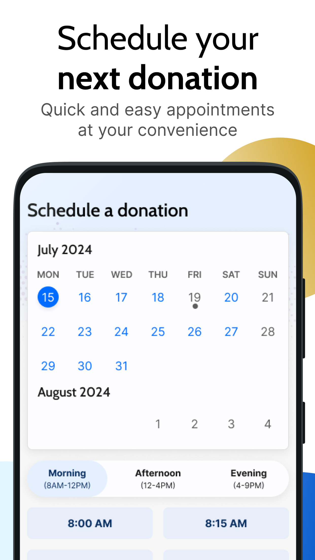 Grifols Plasma Donor Hub screenshot 3