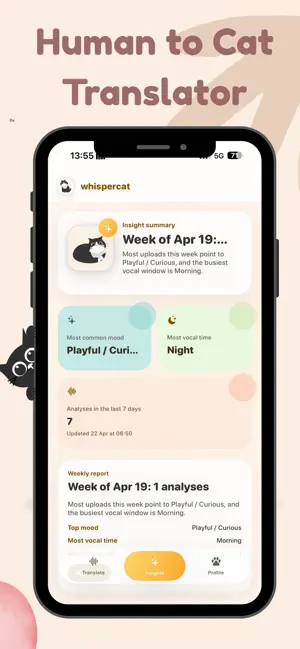 Cat Translator Cat to Human AI screenshot 4