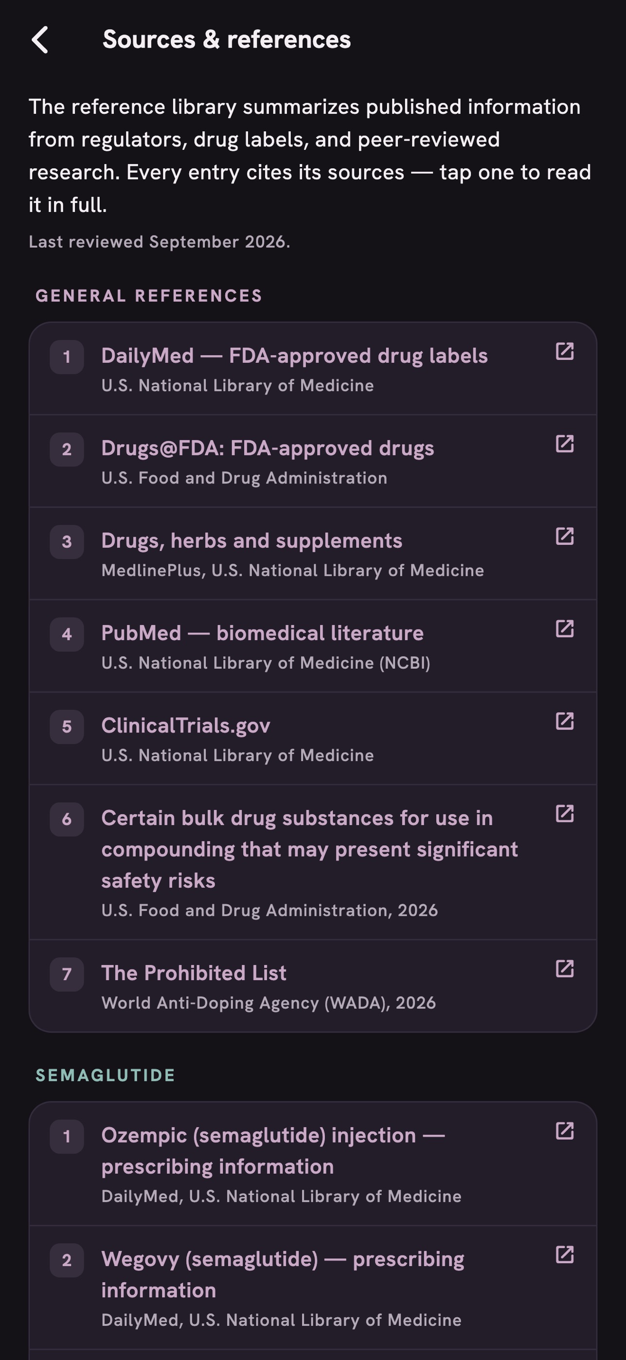 Screenshot 6 of Peptra – Peptide & Dose Log