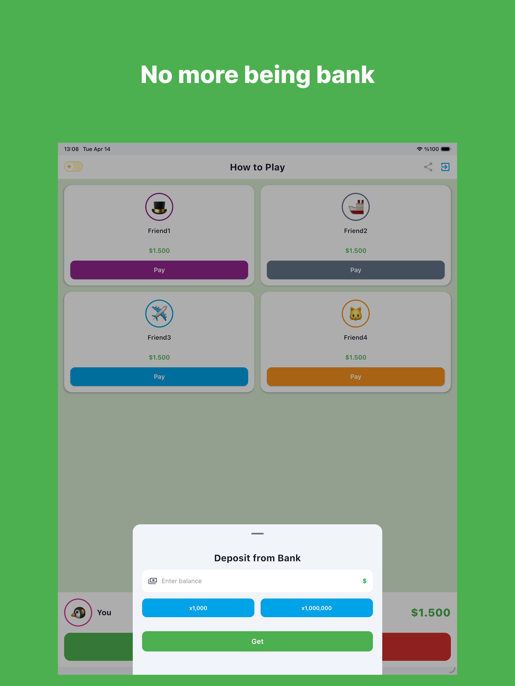 MoneyPoly - Board Game Banker
