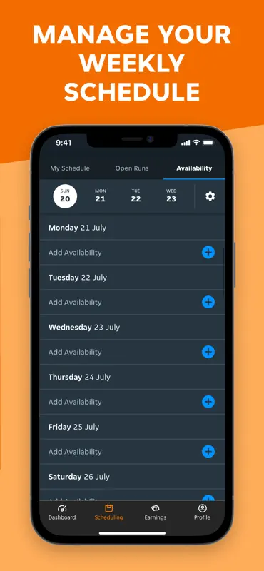 Menulog – Courier screenshot 5 of 5