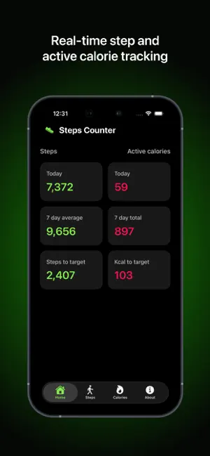 Vigor: Steps Counter screenshot 1