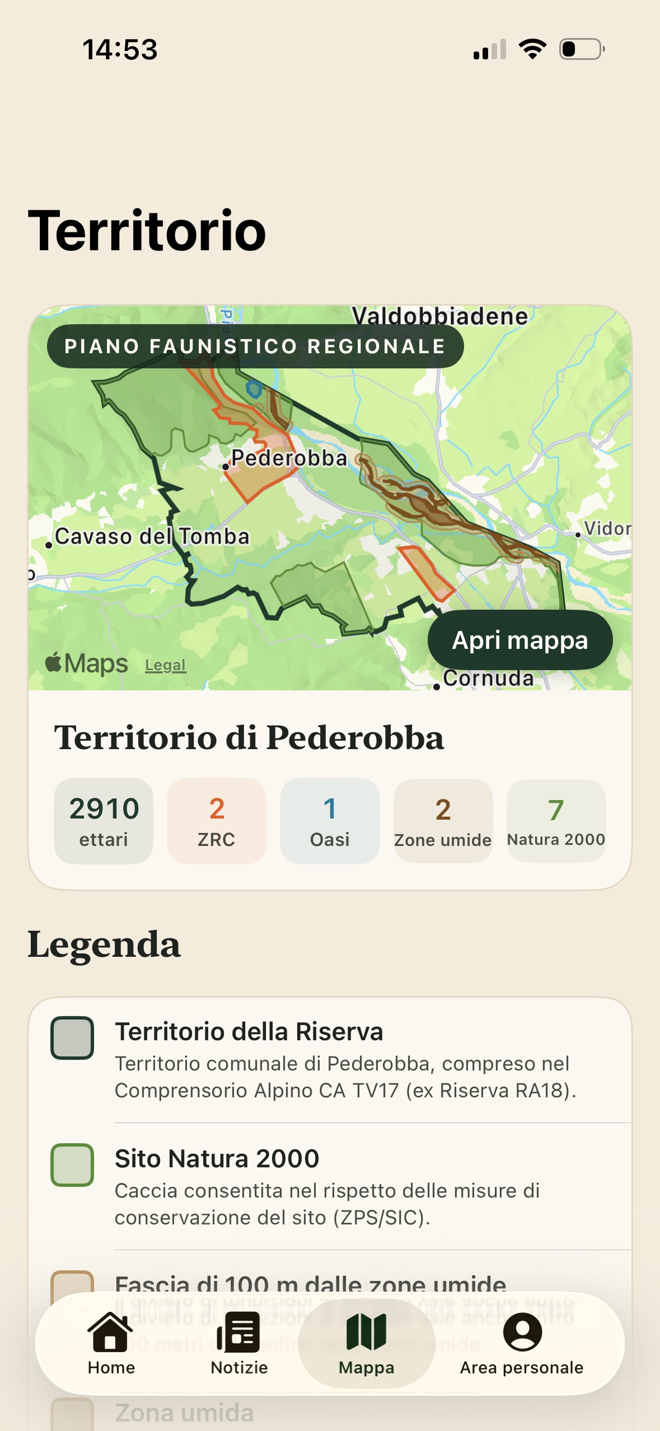 Screenshot 5 of Riserva Alpina Pederobba