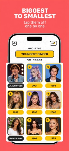 Last One Standing - Celeb Quiz store screenshot 2