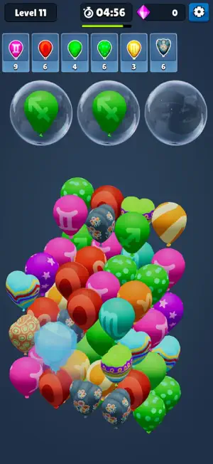 Balloon Match 3D! screenshot 4