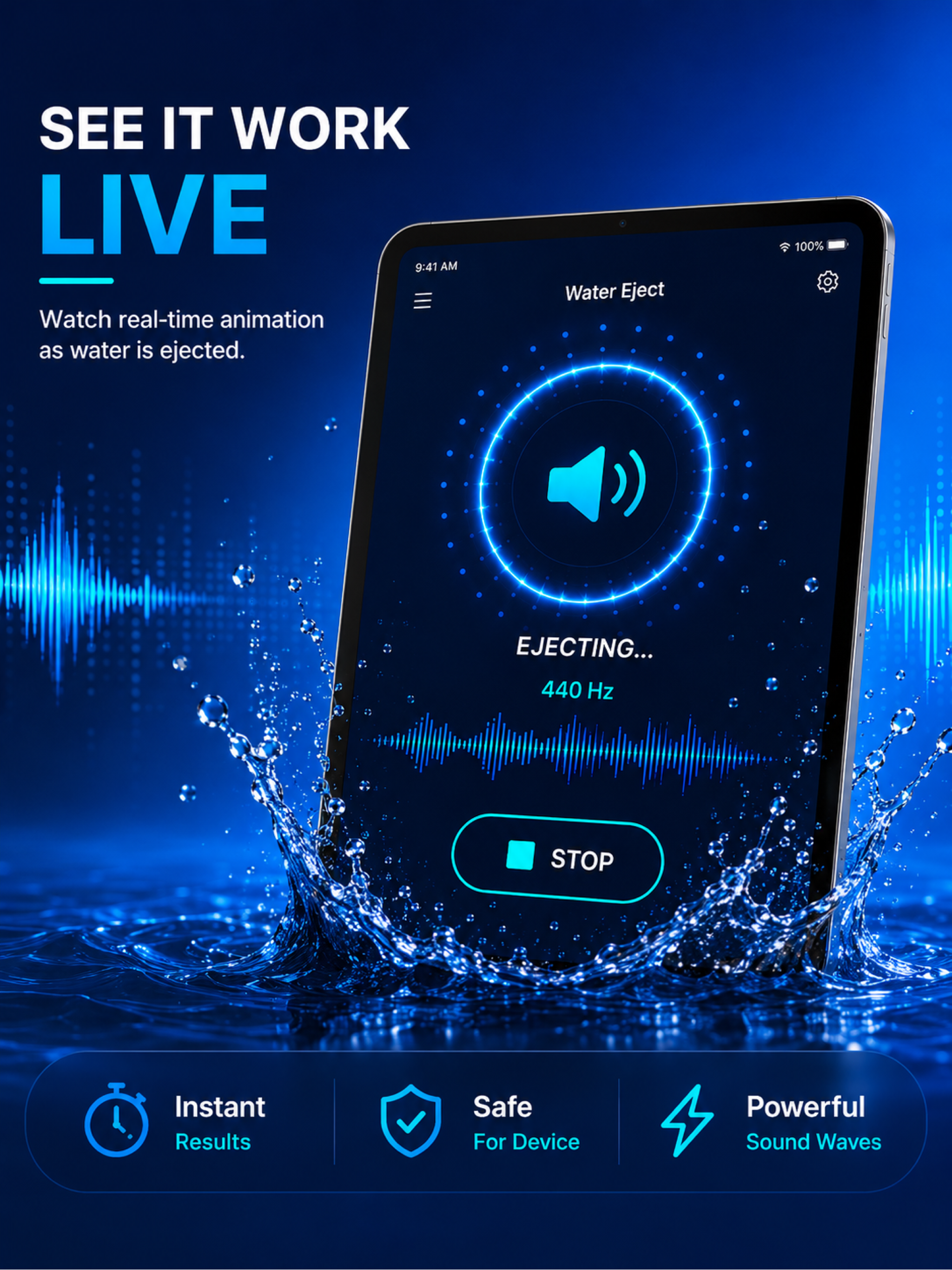 Water Eject – Sonic Clear Wave screenshot 17