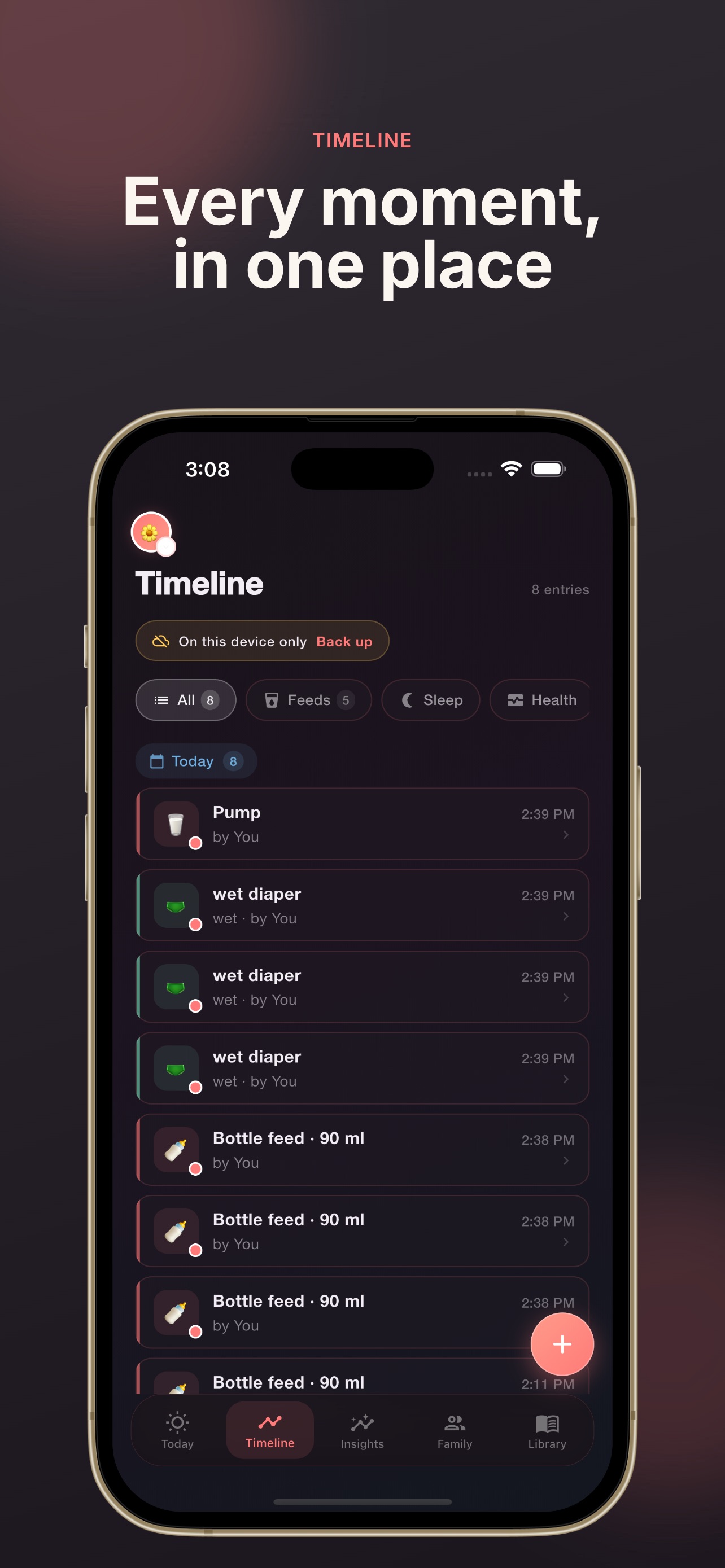 Screenshot 3 of BabyNova — Baby Tracker