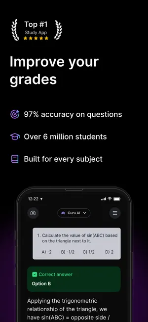 Guru AI: Study App screenshot 1