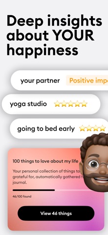 Glimle: AI Happiness Journal screenshot