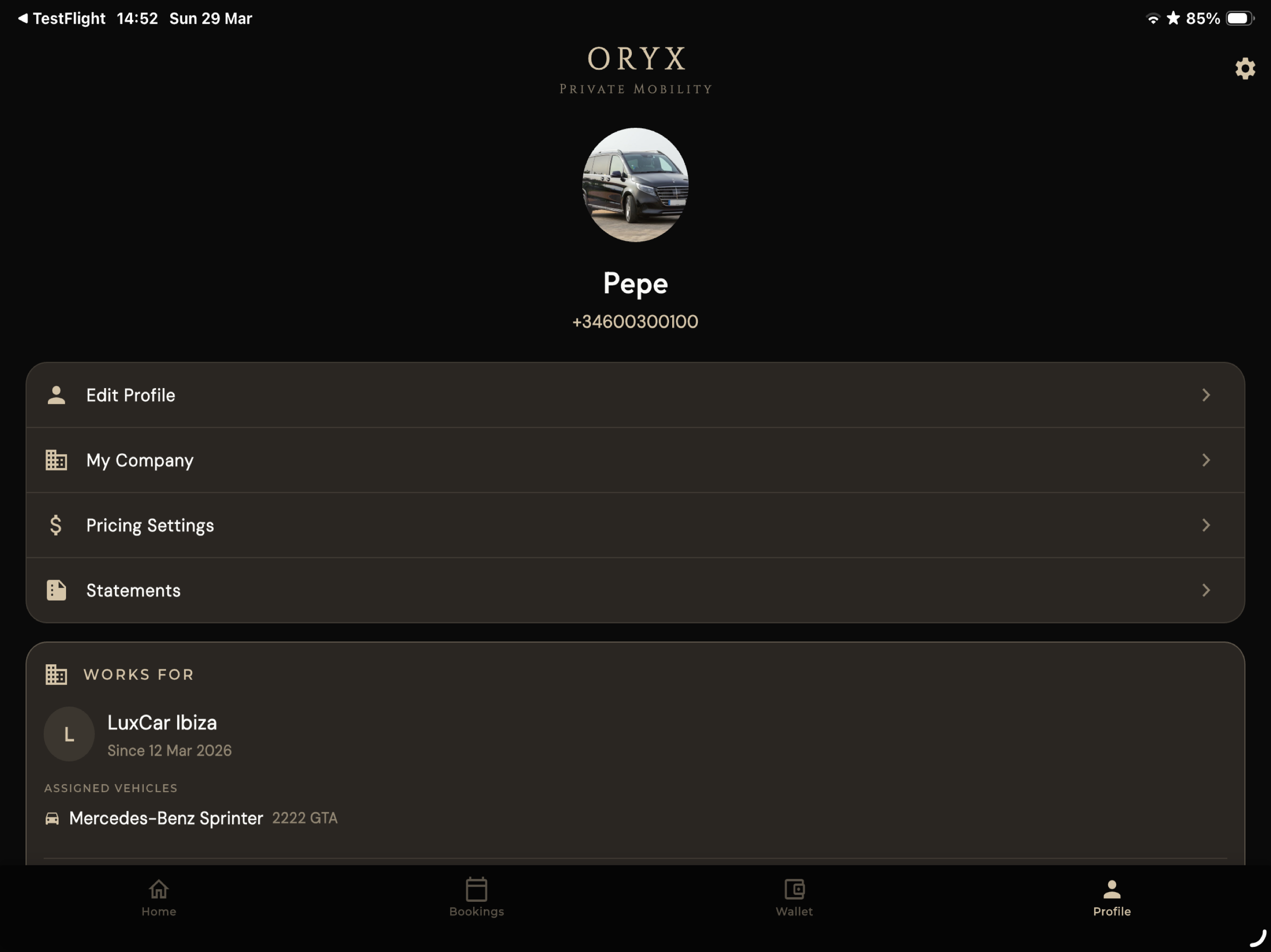 ORYX Partner