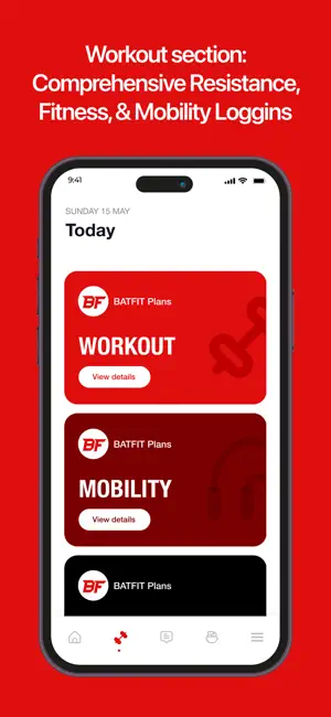 BatFit App screenshot 1
