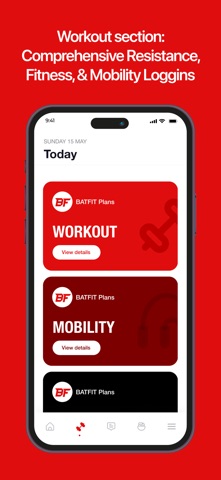 BatFit App Screenshot 1 of 4