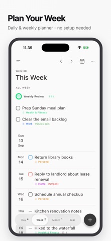 Bullet: Daily Planner, Journal のスクリーンショット 3