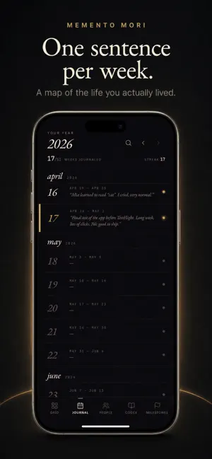 Memento Mori: Life Calendar screenshot 2