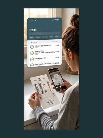 HomStock: Pantry & Receipts iPad screenshot
