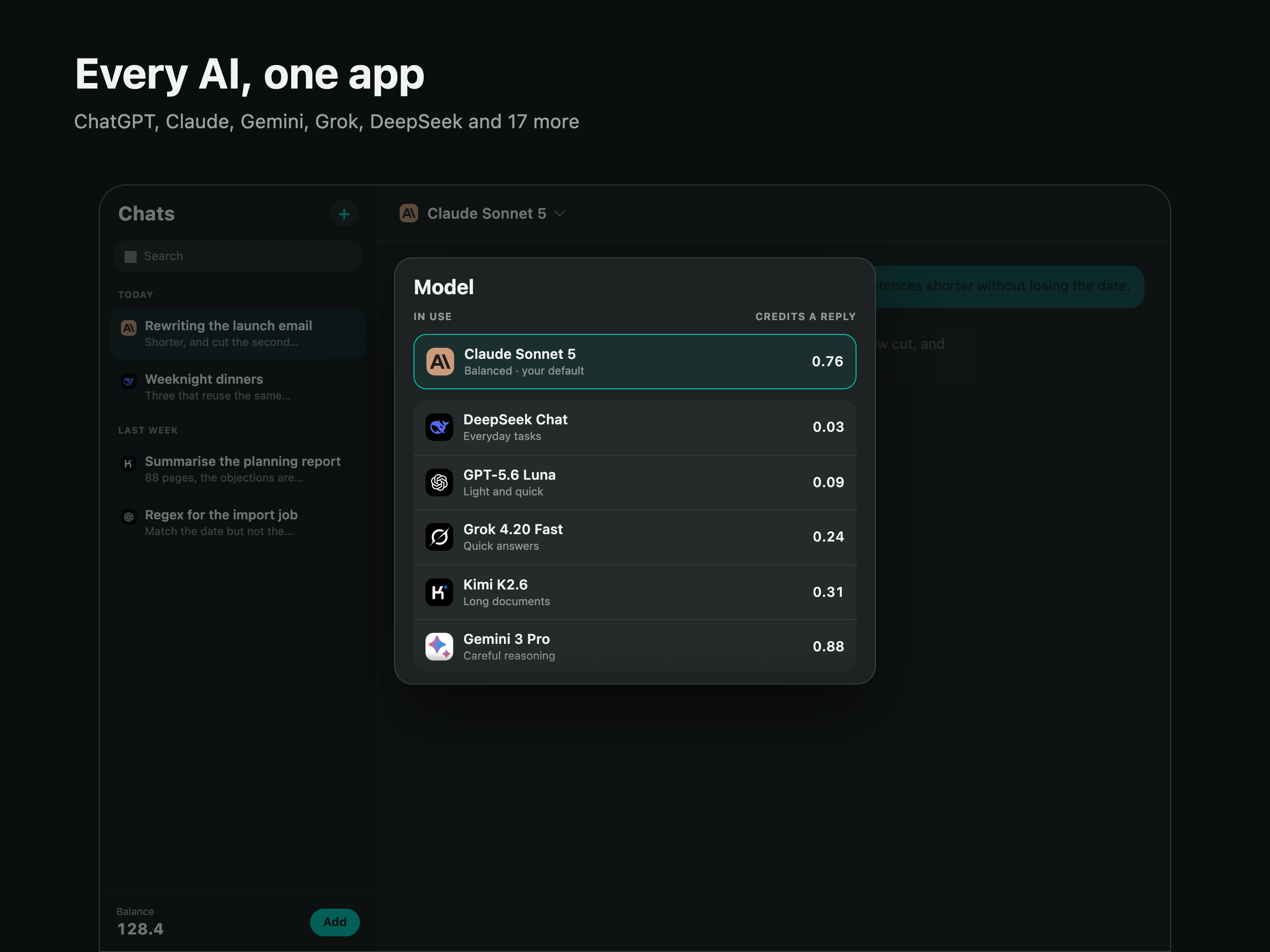 ChatBuddy: Every AI, One App screenshot 11