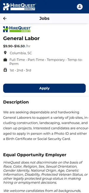 HireQuest Direct Jobs screenshot 2