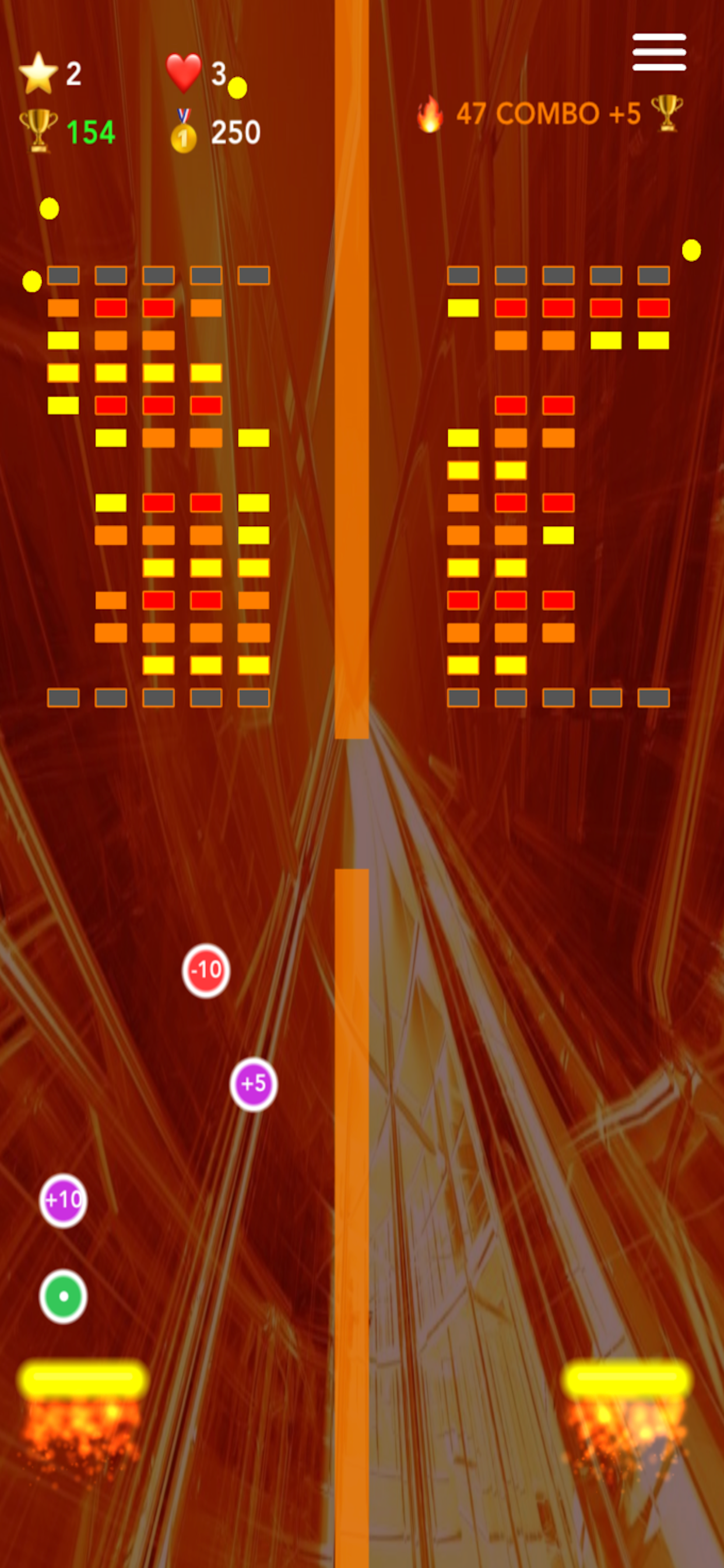 DoubleBreakout : Dual Paddle screenshot 8