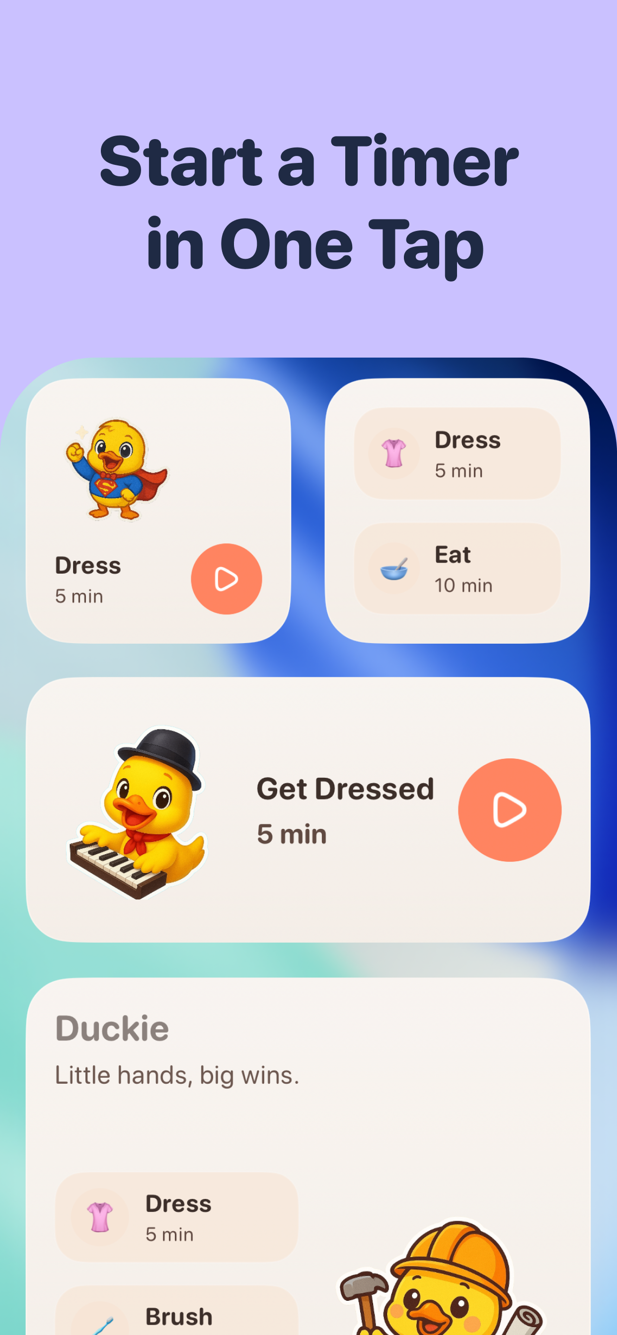 Visual Timer for Kids - Duckie screenshot 10