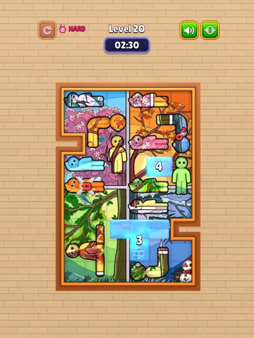 Camo Match! iPad screenshot