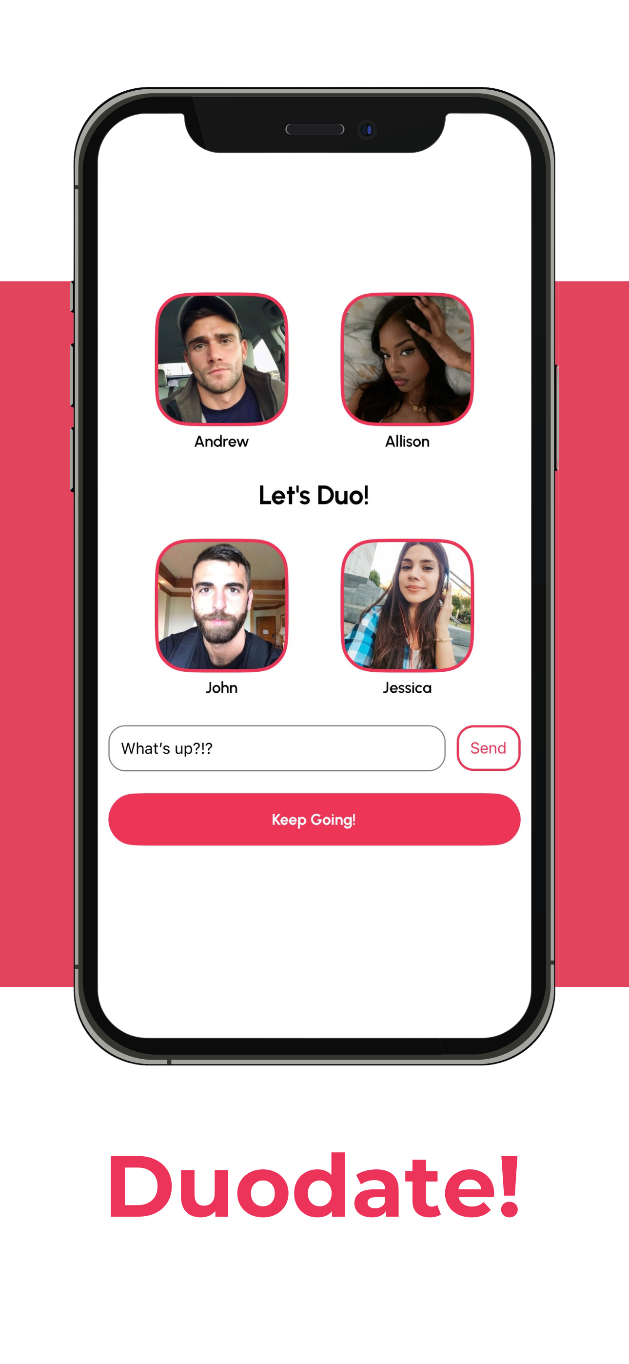 Duodate: Double Dating screenshot 4