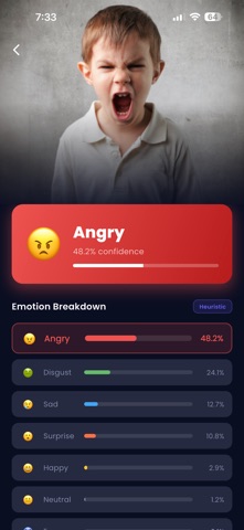 Real Emotion Detector screenshot