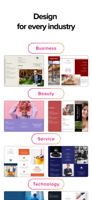 Brochure Pamphlet Maker Screenshot 2 of 8