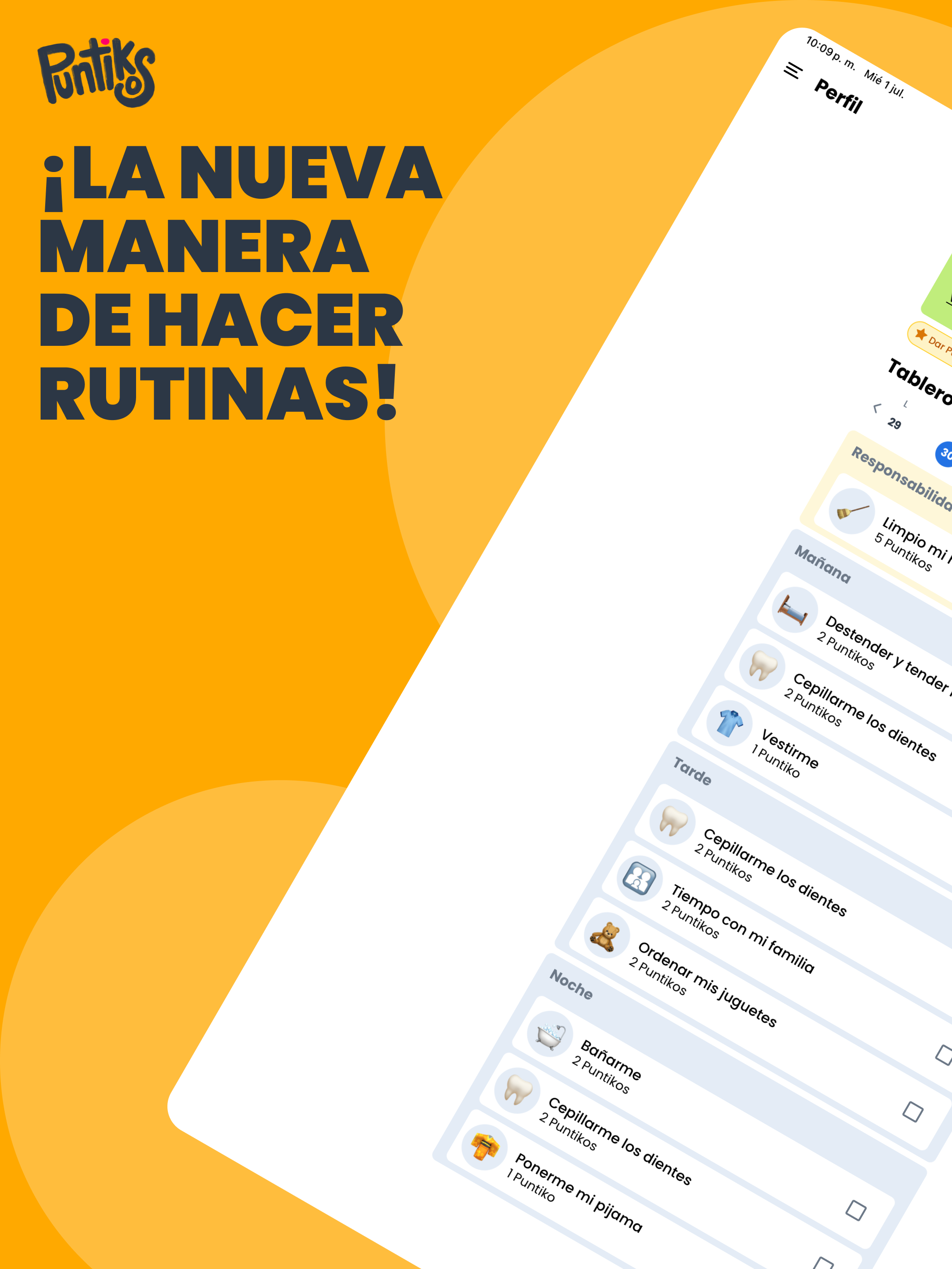 Puntikos: Rutinas Familiares screenshot 8