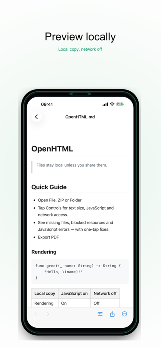 OpenHTML: HTML, PDF & Markdown Screenshot 7 of 10