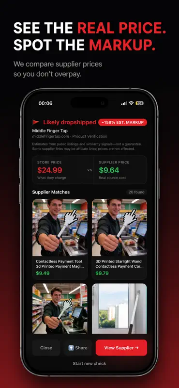 DropCheck: Markup Finder screenshot 3 of 4