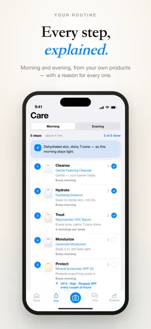 Clarity: Face Skin Care screenshot 3