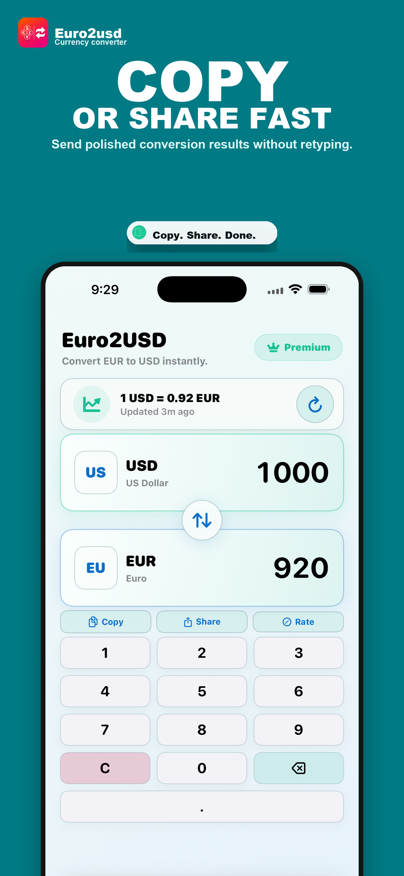 Euro2USD: Currency Converter screenshot 4