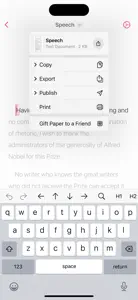 Paper – Writing App + Notes screenshot #10 for iPhone