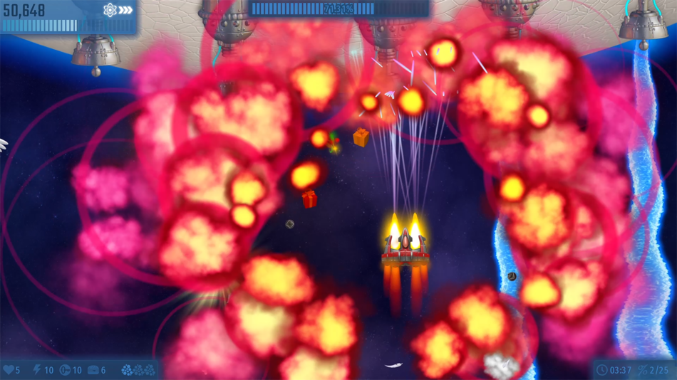 #4. Chicken Invaders Universe (iOS) 由: InterAction studios