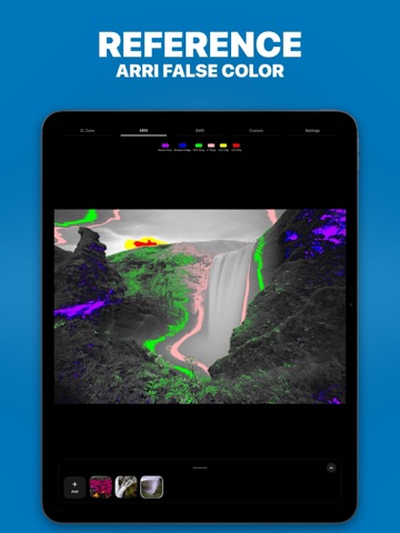 False Color Viewer iPad screenshot