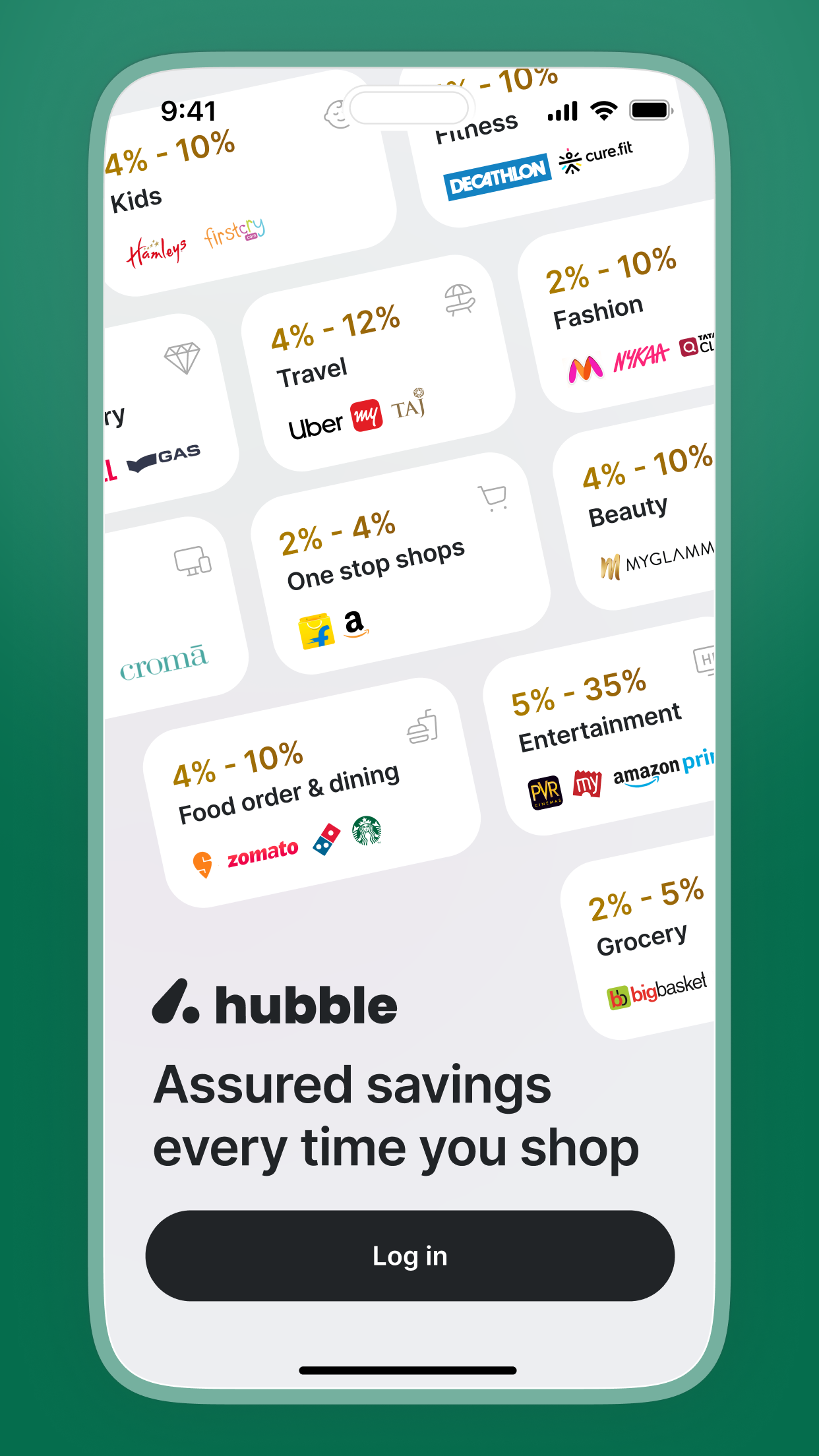 Hubble: Shopping Discounts App