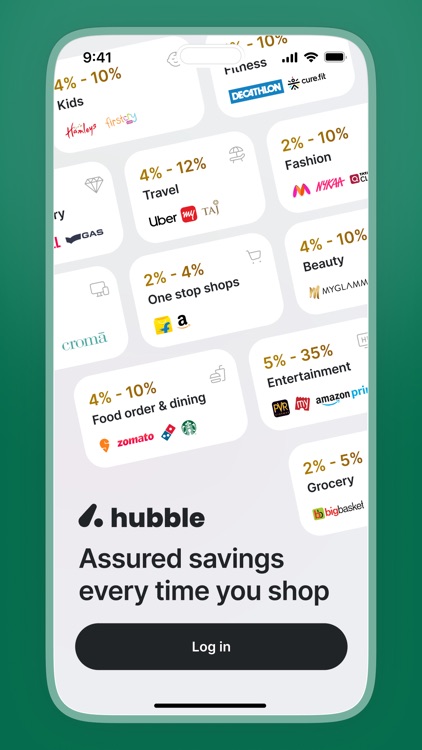 Hubble: Shopping Discounts App