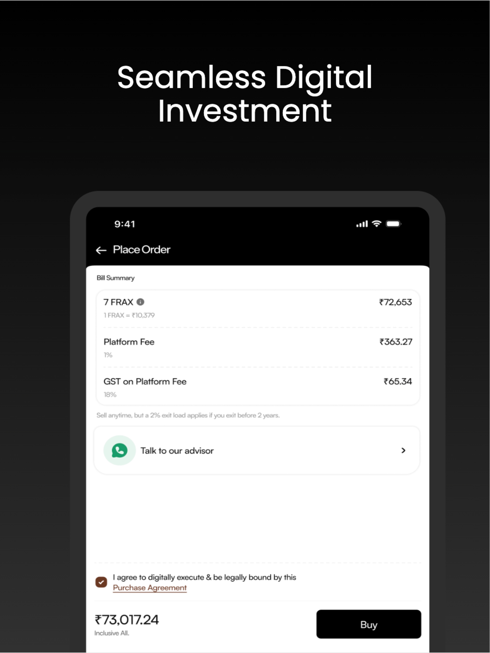FraX: Real Estate Investments screenshot 14