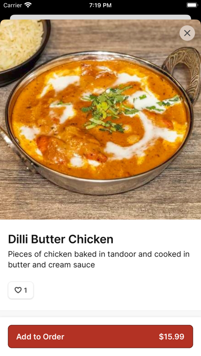 It’s Masala Time iPhone screenshot 3 - Food & Drink app