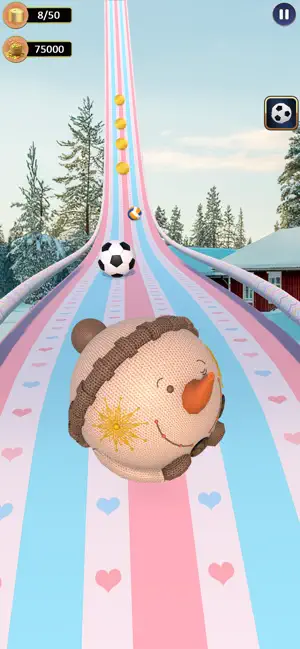 Jumping Ball 3d Rolling Game screenshot 1