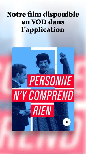 Capture d'écran de Mediapart, Journal Indépendant sur iPhone 2