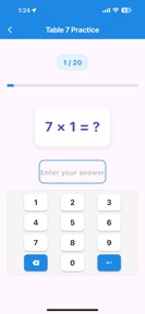 19x19 multiplication table screenshot