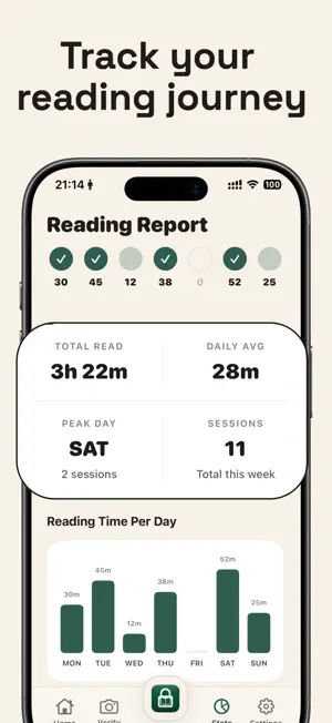 Pagelock: Read Before Scroll screenshot 4