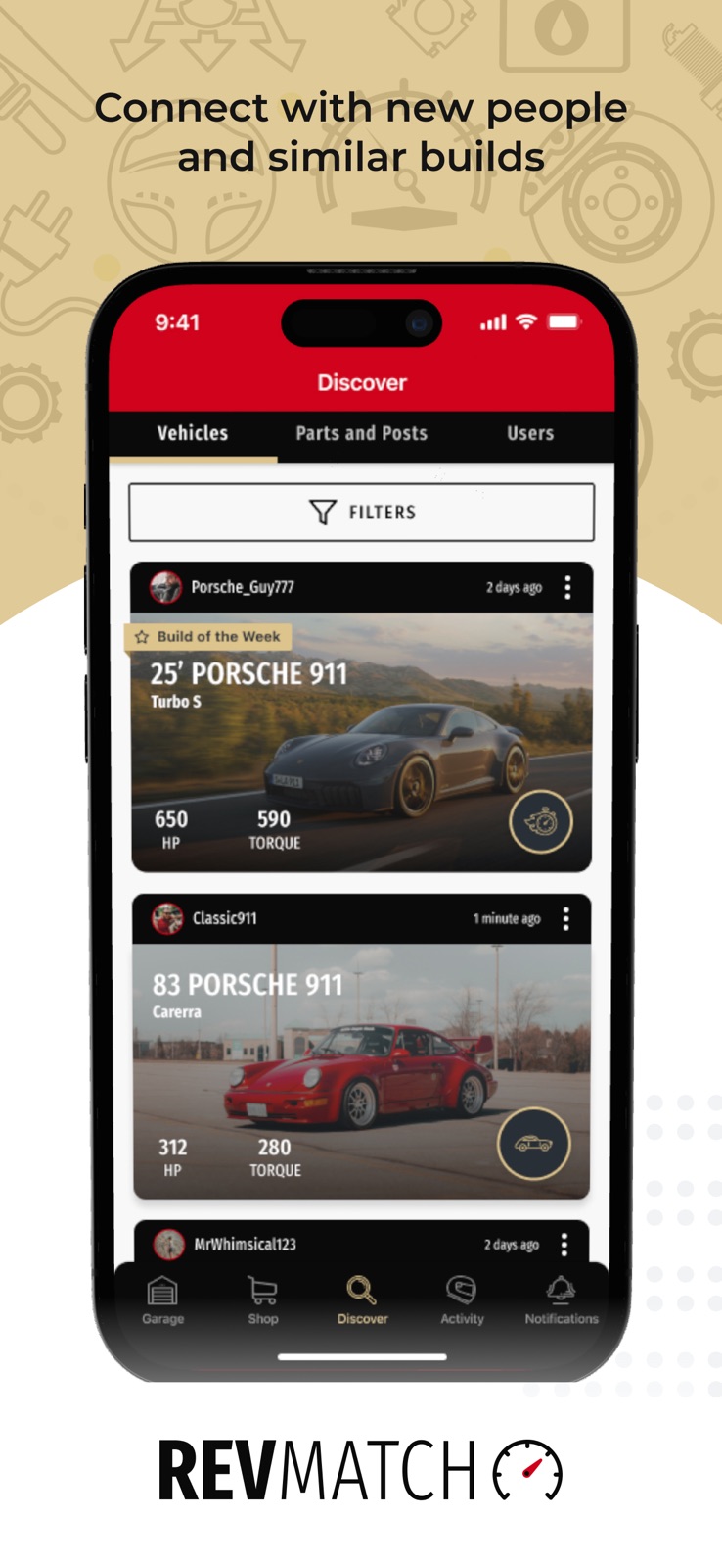 RevMatch App iphone screenshot 3