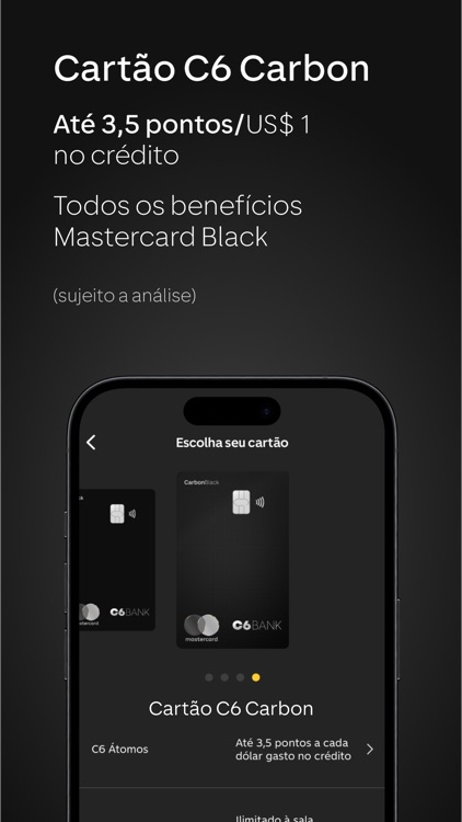 C6 Bank: Cartão, conta e mais! screenshot-3