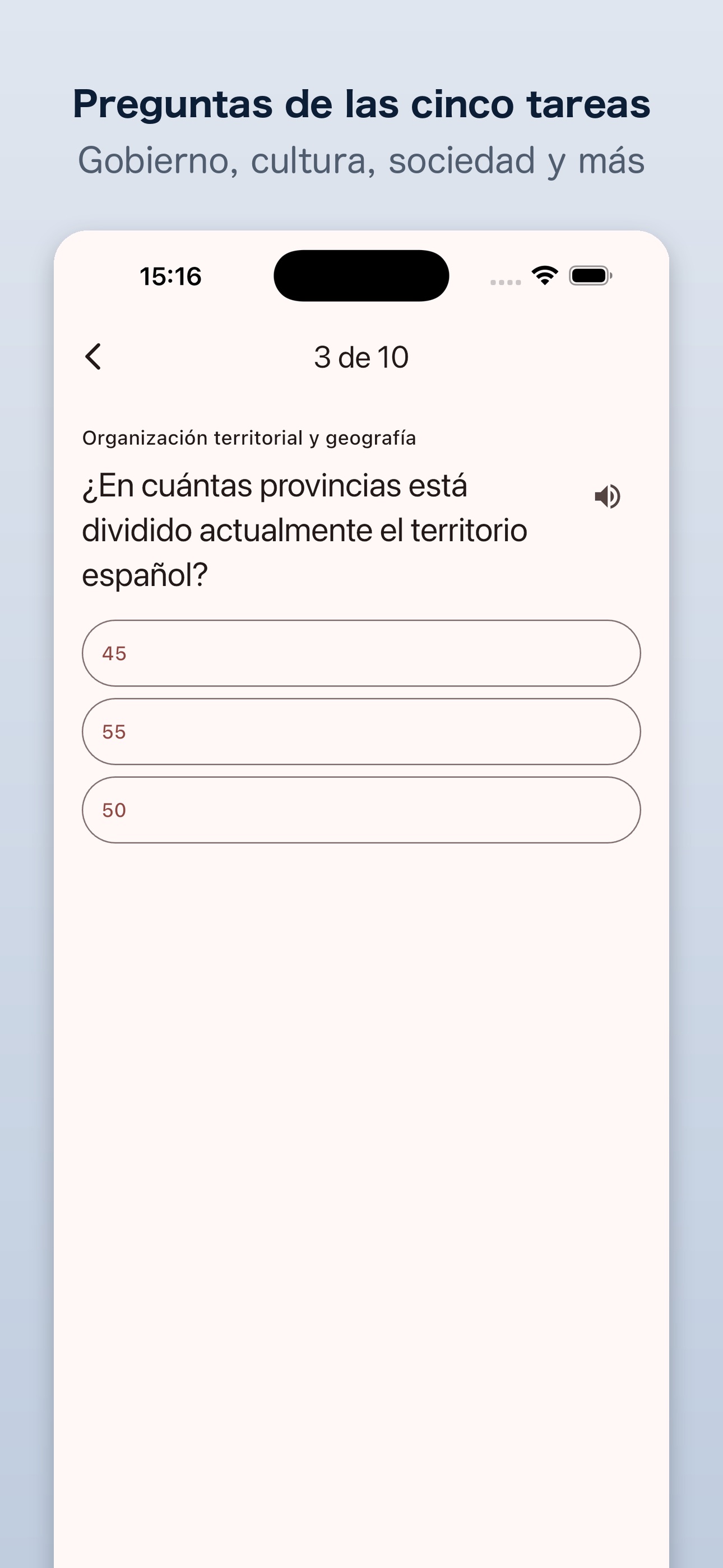 Screenshot 2 of Examen CCSE: AI Coach