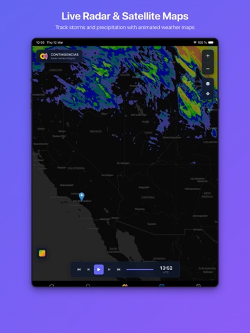 Contingencias: Weather & Hail iPad screenshot