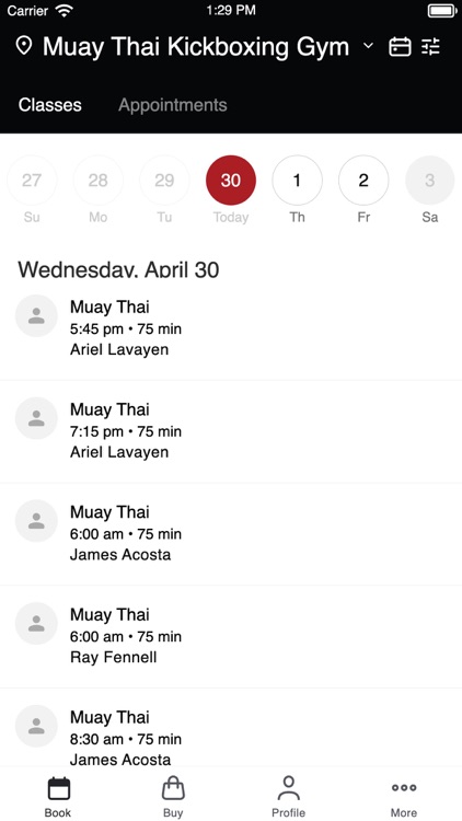 Muay Thai Kickboxing Gym