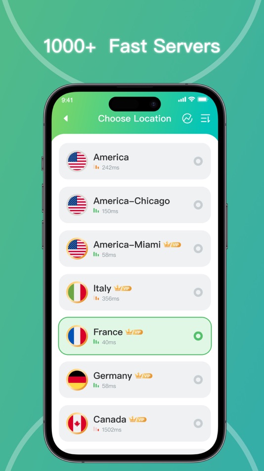 #2. Green VPN - Tunneling (iOS) Bởi: THREE PANDA DIGITAL LIMITED